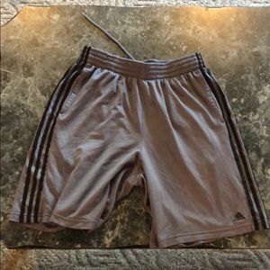 Men's adidas basketball shorts.